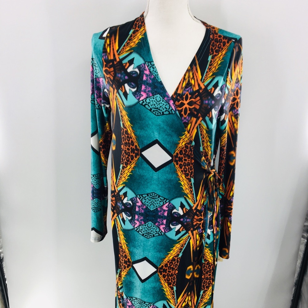 Chao Meng Fashion Wrap dress